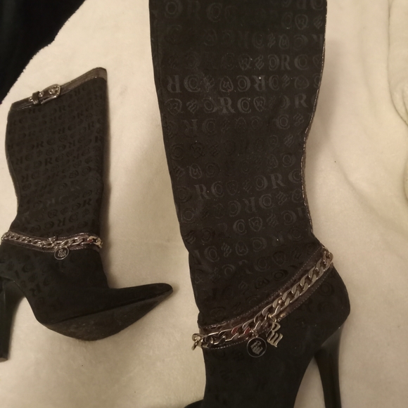 High heeled rocker wear boots - Picture 4 of 4